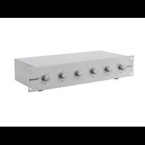 OMNITRONIC PA 6-zone stereo vol cont20W sil