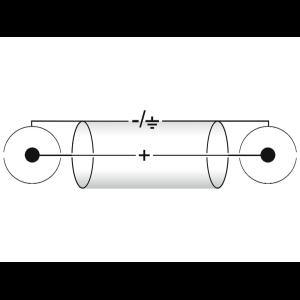 OMNITRONIC RCA cable 2x2 0.3m