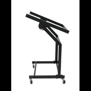 OMNITRONIC Rack Stand 12U/10U adjustable on Wheels