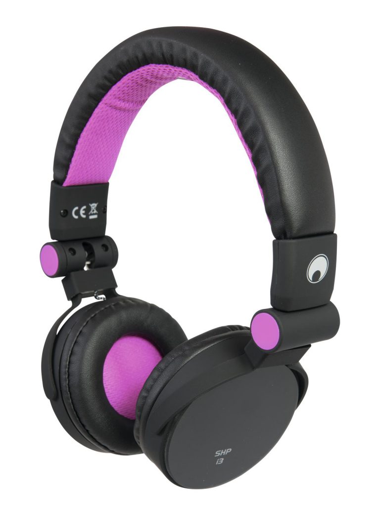 OMNITRONIC SHP-i3 Stereo Headphones pink