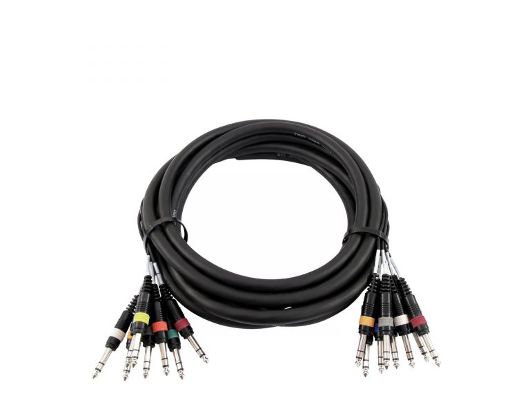 OMNITRONIC Snake cable 8xJack/8xJack stereo 15m