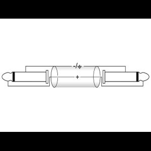 OMNITRONIC Speaker cable Jack 2x1.5 1.5m bk