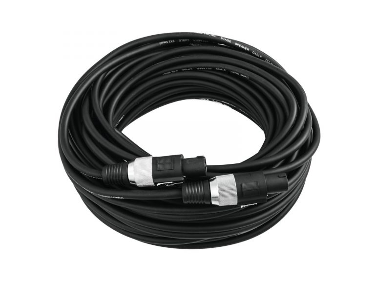 OMNITRONIC Speaker cable Speaker 2x2.5 20m bk