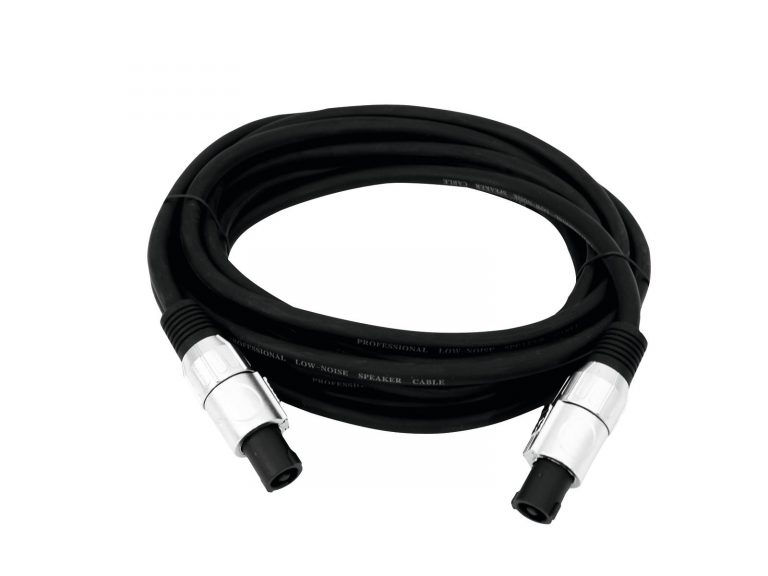 OMNITRONIC Speaker cable Speaker 2x4 1.5m bk