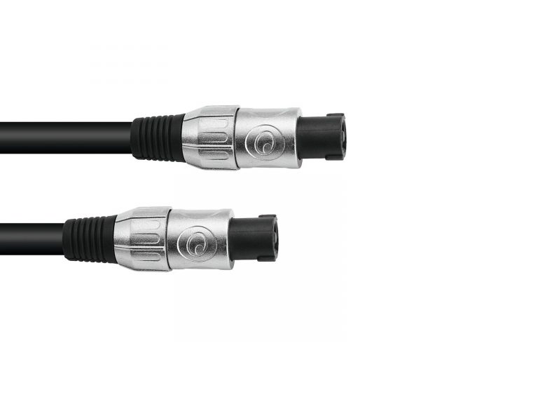 OMNITRONIC Speaker cable Speaker 2x4 1.5m bk