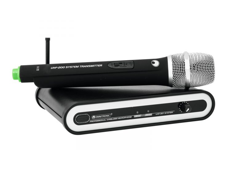 OMNITRONIC UHF-201 Wireless Mic System 864.300MHz