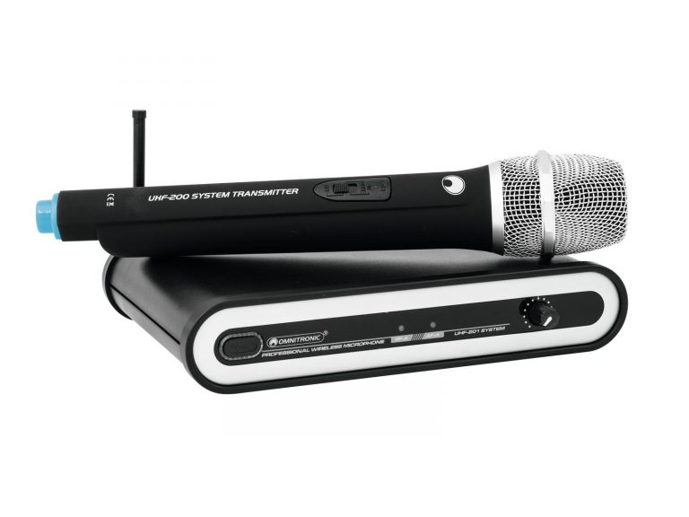 OMNITRONIC UHF-201 Wireless Mic System 864.990MHz