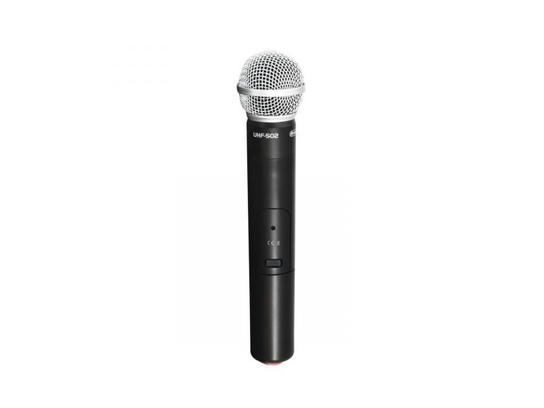 OMNITRONIC UHF-502 Handheld Microphone 863-865MHz (CH A red)