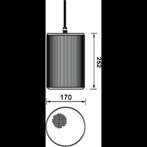 OMNITRONIC WP-25W Ceiling Speaker