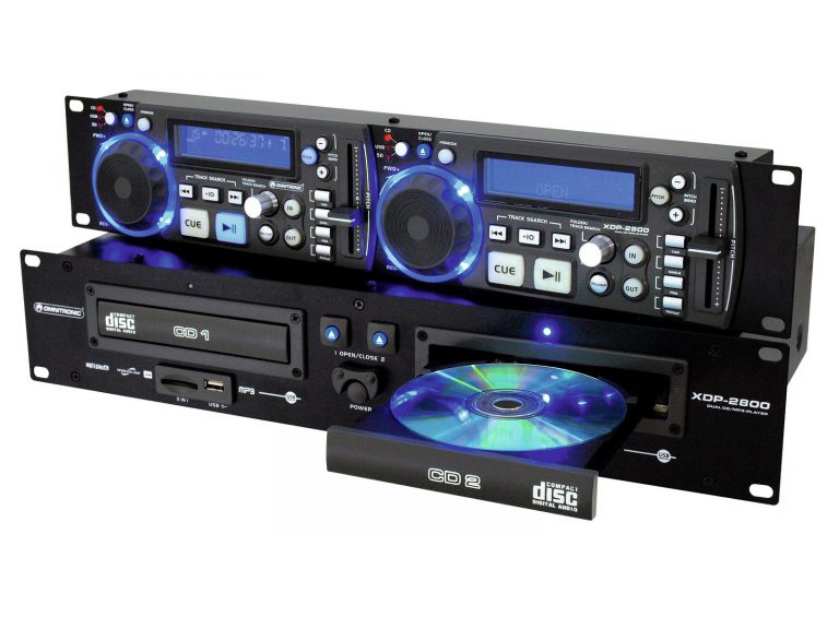 OMNITRONIC XDP-2800 Dual CD/MP3 Player