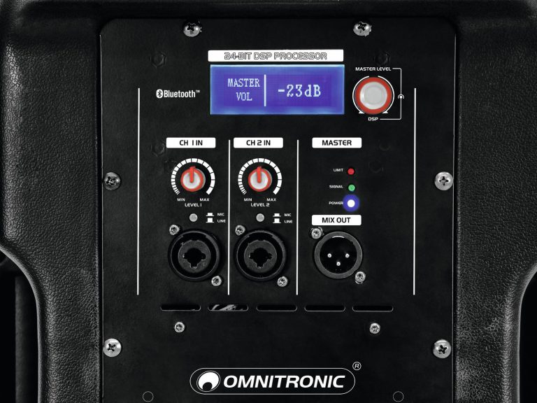 OMNITRONIC XKB-215A 2-Way Speaker, active, DSP