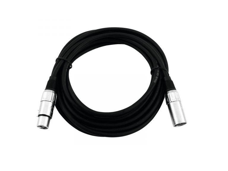 OMNITRONIC XLR cable 3pin 1.5m bk