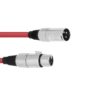 OMNITRONIC XLR cable 3pin 1,5m rd