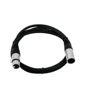 OMNITRONIC XLR cable 5pin 3m bk