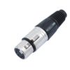 OMNITRONIC XLR socket 5pin bk