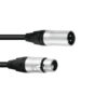 PSSO DMX cable XLR 3pin 10m bk Neutrik