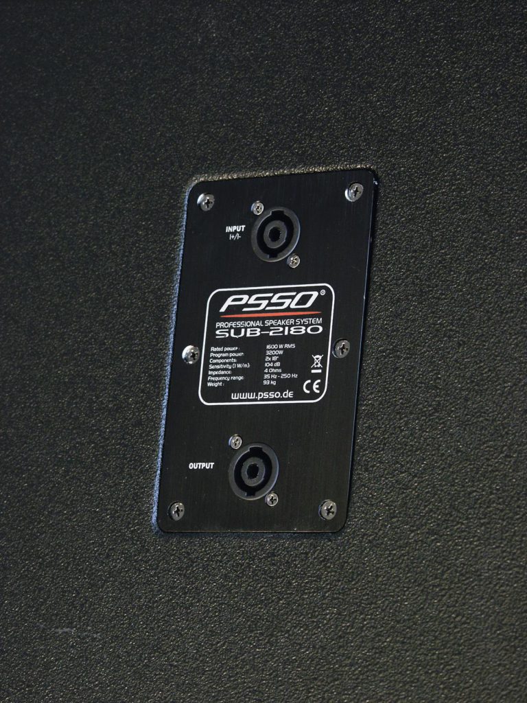 PSSO SUB-2180 Subwoofer