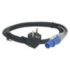 Powercable Pro Power connector to Schuko 10 m, 3x 1,5 mm2