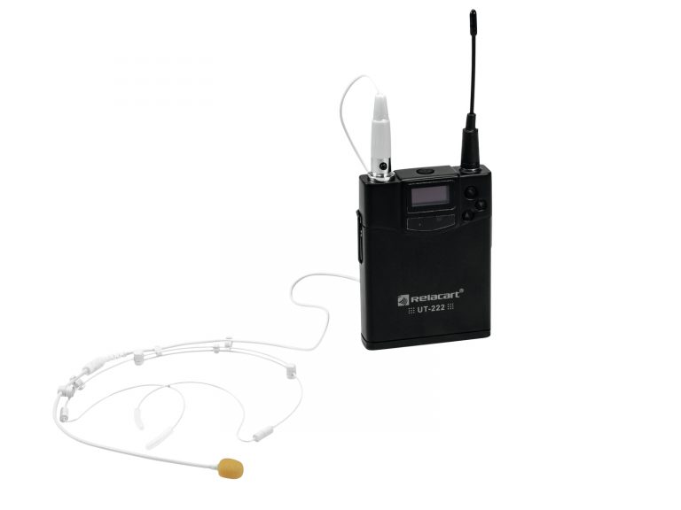 RELACART UT-222 Bodypack with HM-800S Headset