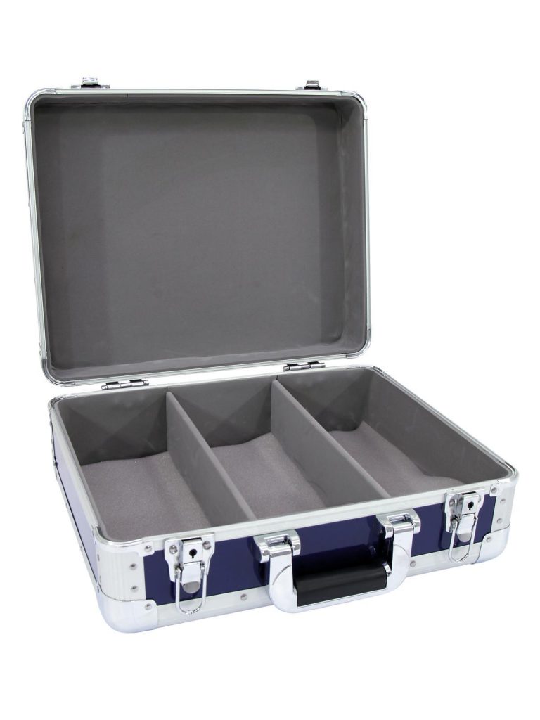 ROADINGER CD Case ALU digital booking rounded blue