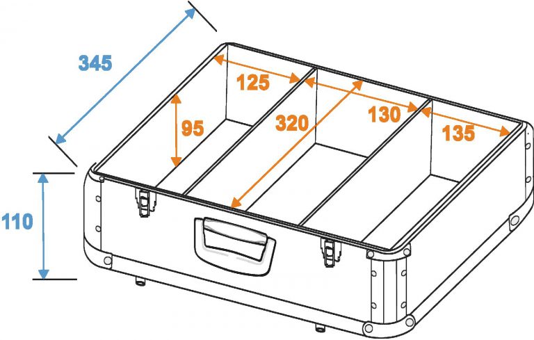 ROADINGER CD Case ALU digital booking rounded rd