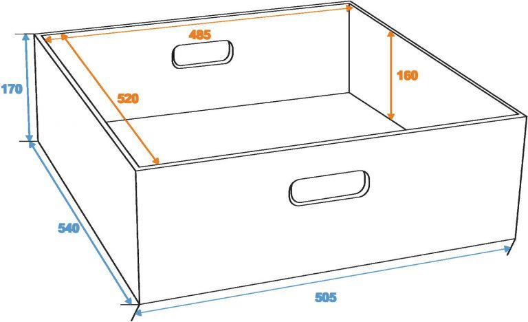 ROADINGER Drawer Box for Universal Tour Case