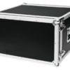 ROADINGER Effect Rack CO DD, 6U, 24cm deep, black