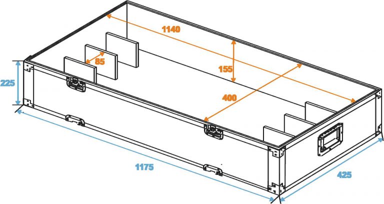 ROADINGER Extension Module Flightcase 31001090