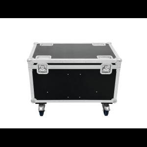 ROADINGER Flightcase 4x Audience Blinder 2xCOB