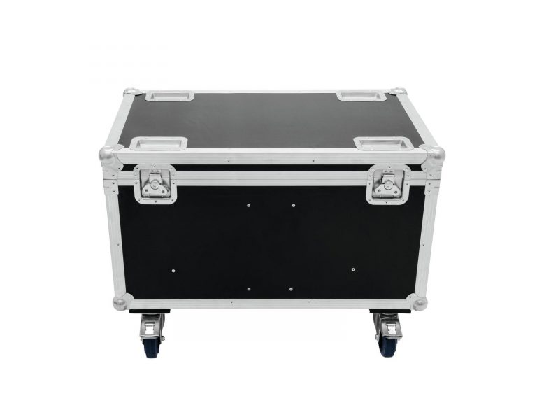 ROADINGER Flightcase 4x Audience Blinder 2xCOB