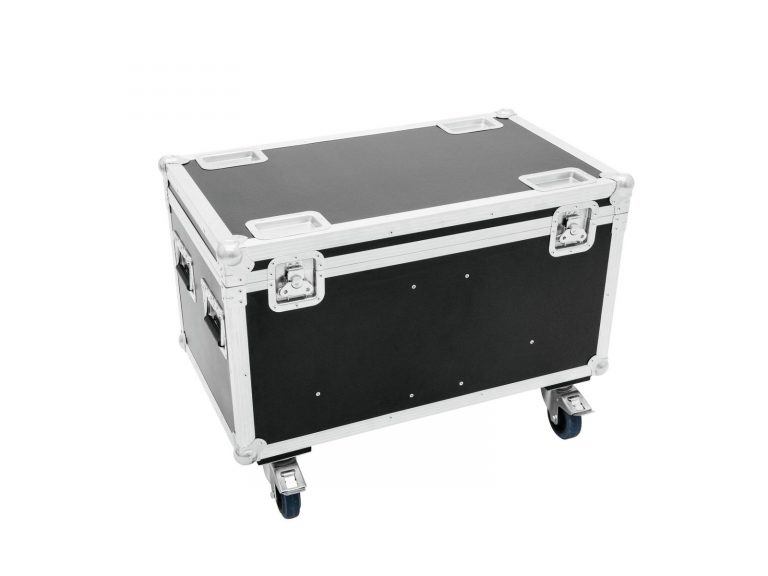 ROADINGER Flightcase 4x Audience Blinder 2xCOB