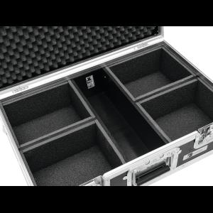 ROADINGER Flightcase 4x LED IP PAR 3x12W HCL