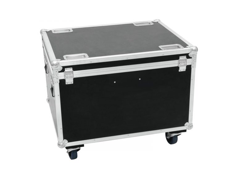 ROADINGER Flightcase 4x LED THA-100F/THA-120PC with wheels