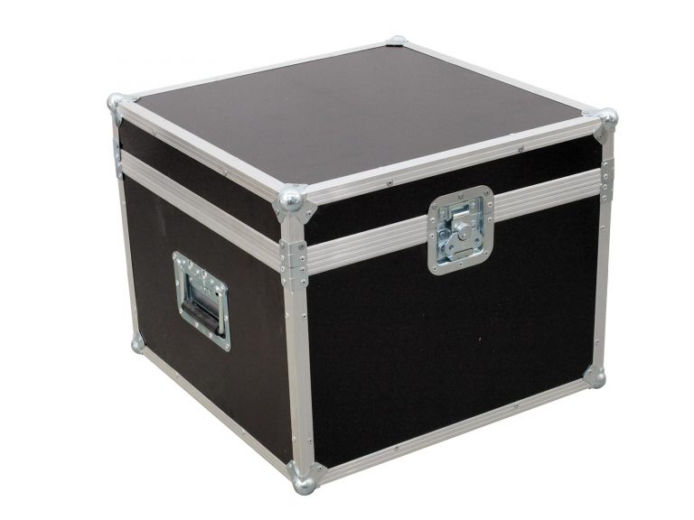 ROADINGER Flightcase 4x PAR-64 Spot short