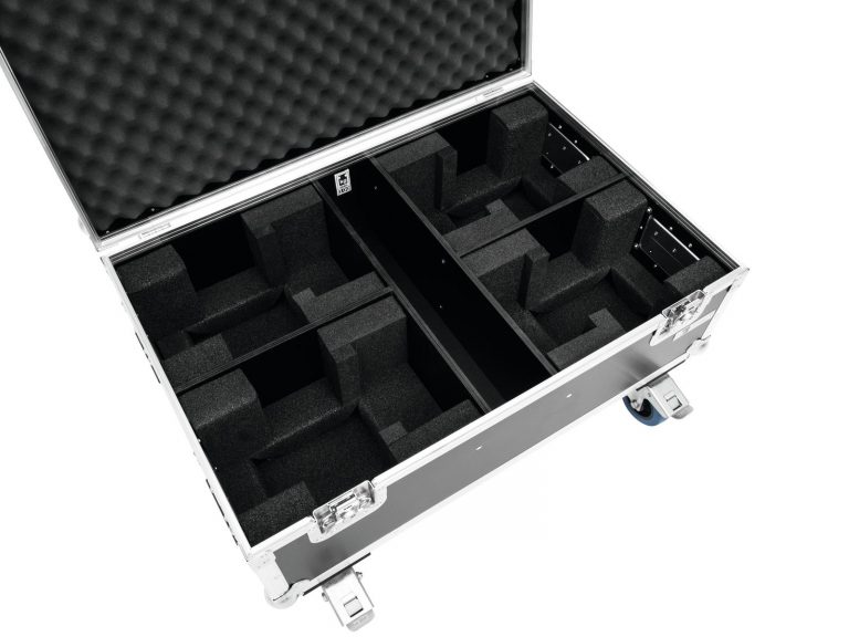 ROADINGER Flightcase 4x THA-40 PC with wheels