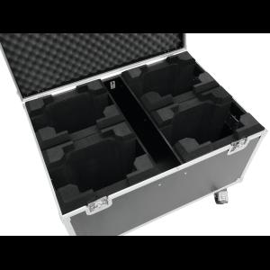 ROADINGER Flightcase 4x TMH-X5 with wheels