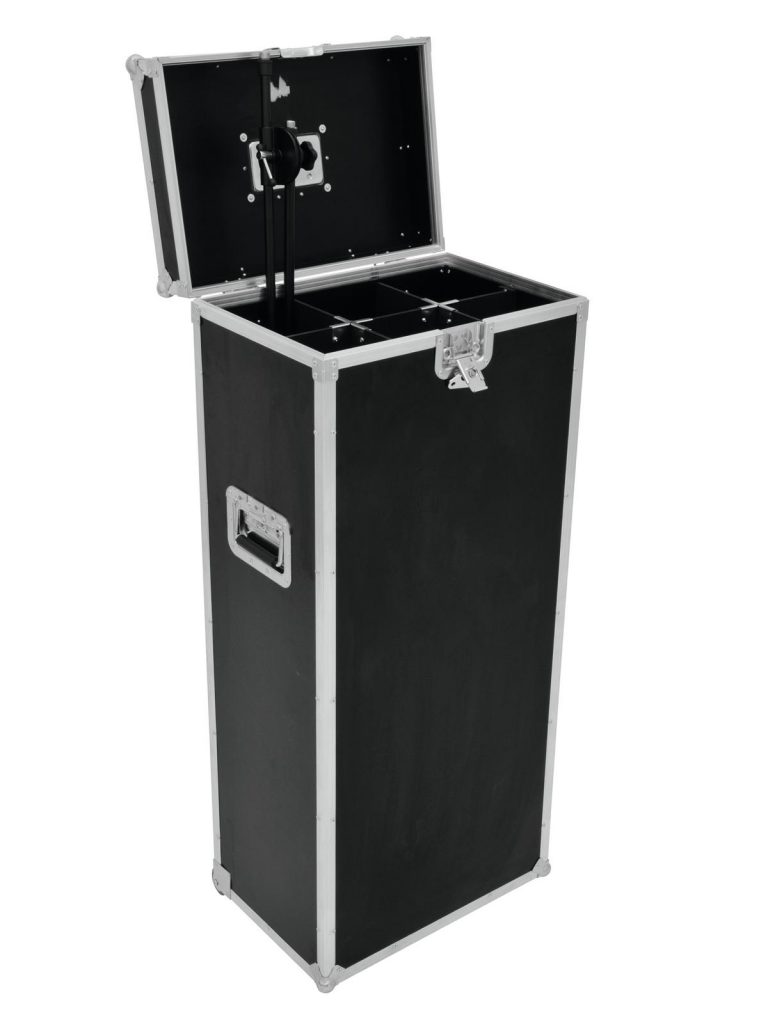 ROADINGER Flightcase 6x Microphone Stand