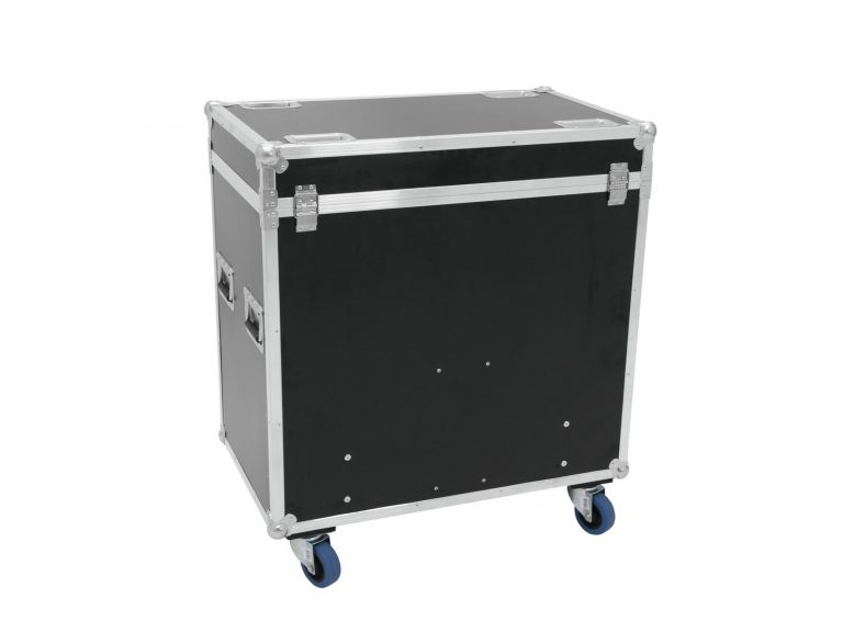 ROADINGER Flightcase 8x Audience Blinder 2xCOB