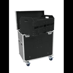 ROADINGER Flightcase 8x Audience Blinder 2xCOB