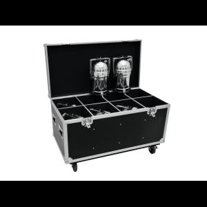 ROADINGER Flightcase 8x PAR-64/ML-56