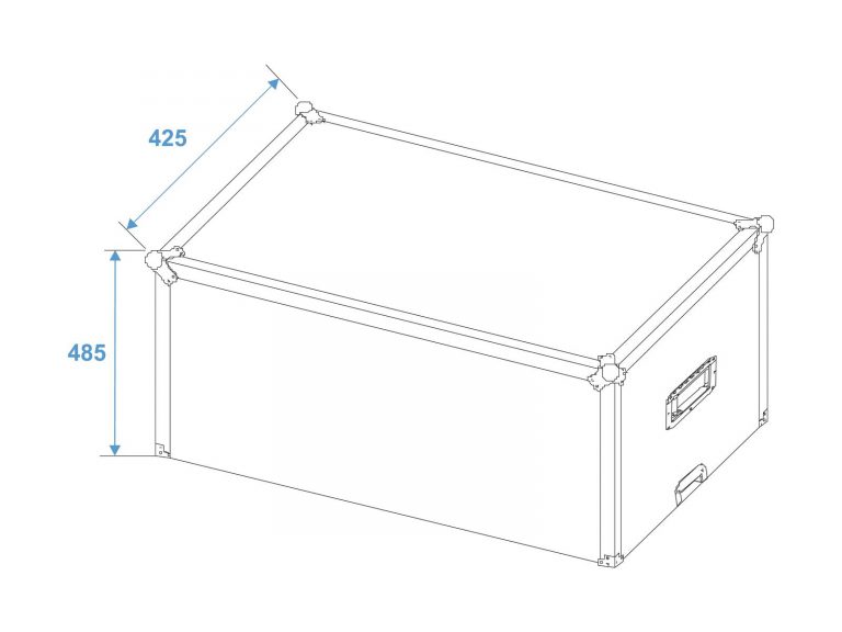 ROADINGER Flightcase ICE-100/ICE-101