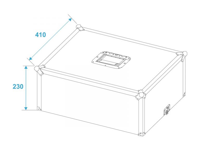 ROADINGER Flightcase NSF-350