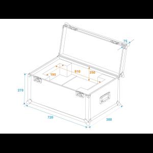 ROADINGER Flightcase SL-160/SL-350