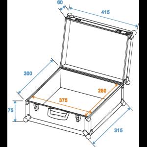 ROADINGER Universal Case FOAM, black, GR-5 black