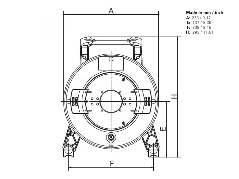 SCHILL Cable Drum GT 235.RM