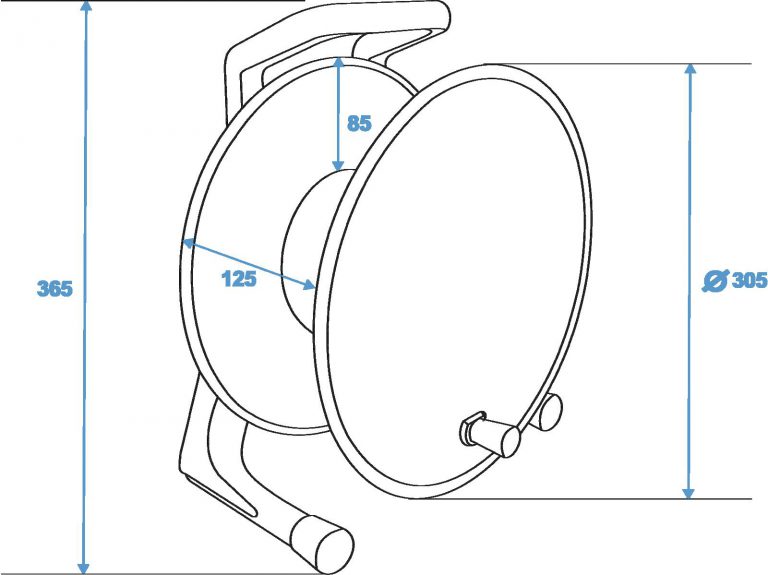 SCHILL Cable Drum IT300.SO A=305/C=125