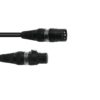 SOMMER CABLE DMX cable XLR 3pin 10m bk Hicon