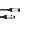 SOMMER CABLE DMX cable XLR 3pin 3m bk Neutrik