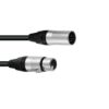 SOMMER CABLE DMX cable XLR 5pin 1.5m bk Neutrik