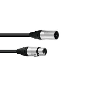 SOMMER CABLE DMX cable XLR 5pin 15m bk Neutrik